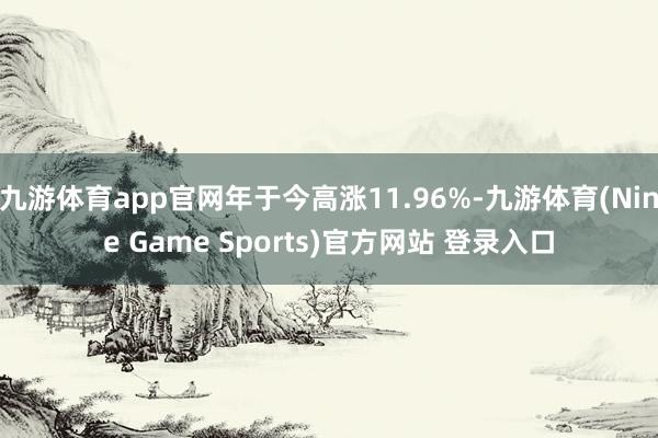 九游体育app官网年于今高涨11.96%-九游体育(Nine Game Sports)官方网站 登录入口